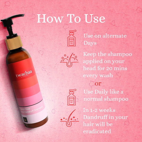 Anti Dandruff Shampoo With Protein For Stronger Hair