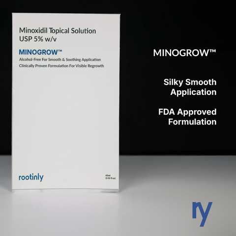 MINOGROW-F Smooth Minoxidil 5% + Finistride 0.1% Solution