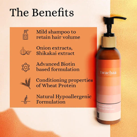 Anti Hairfall Shampoo with Biotin + Natural Extracts